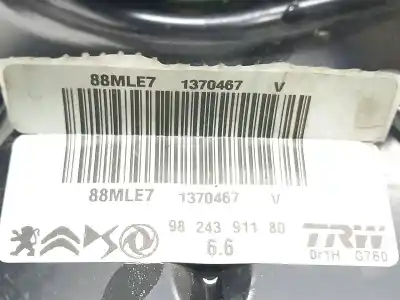 Second-hand car spare part brake servo for peugeot 2008 ii (ud_, us_, uy_, uk_) 1.2 puretech 100 oem iam references 1643581280  9824391180