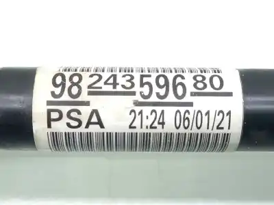 Автозапчастина б/у передня права трансмісія для peugeot 2008 ii (ud_, us_, uy_, uk_) 1.2 puretech 100 посилання на oem iam 9824359680  