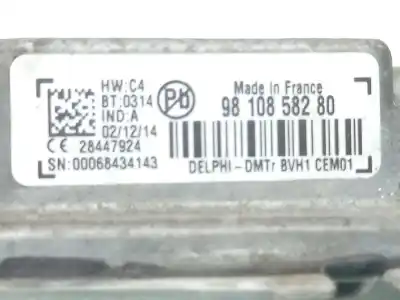 Автозапчастина б/у електронний модуль для citroen c4 cactus 1.2 vti 82 посилання на oem iam  28447924 9810858280