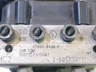 Peça sobressalente para automóvel em segunda mão abs por renault clio iv business referências oem iam 476608428r 269534 