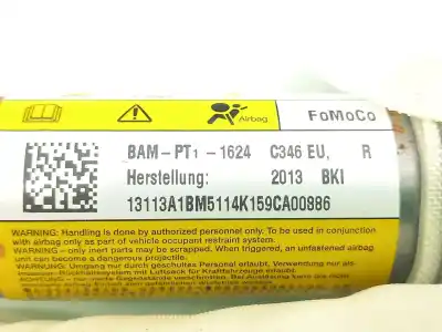 Peça sobressalente para automóvel em segunda mão kit airbag por ford focus iii 1.6 tdci referências oem iam   