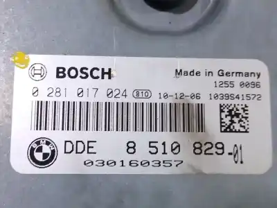 Second-hand car spare part ecu engine control for bmw 3 touring (e91) 320 d xdrive oem iam references 8510829 0281017024 