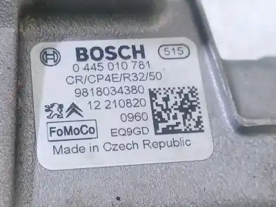 Автозапчастина б/у насос инжекційний для ford kuga iii (dfk) 1.5 ecoblue посилання на oem iam  0445010681 9818034380