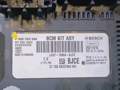 Автозапчасти б/у блок реле/предохранителей за ford kuga iii (dfk) 1.5 ecoblue ссылки oem iam lu5t15604bjce f005v03569 