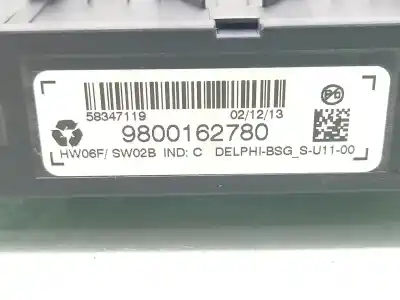 Pezzo di ricambio per auto di seconda mano modulo elettronico per citroen c4 grand picasso ii (da_, de_) 1.6 hdi / bluehdi 115 riferimenti oem iam 9800162780  