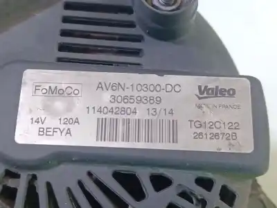 Автозапчастина б/у генератор для ford transit connect monospace 1.6 tdci посилання на oem iam 2251619 tg12c122 2612672b 28-6543 av6n10300dc