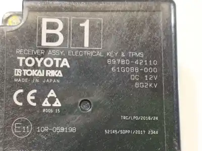 Автозапчасти б/у электронный модуль за toyota rav 4 v (_a5_, _h5_) 2.5 hybrid awd (axap54) ссылки oem iam  61g088000 897b042110