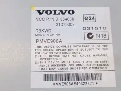 İkinci el araba yedek parçası elektronik modül için volvo xc90 d5 executive geartronic (147 kw)(7 sitze) oem iam referansları  r9kwd ve908a 31384036  31310002