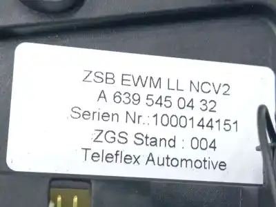 Tweedehands auto-onderdeel versnellingspook voor mercedes-benz viano (w639) cdi 3.0 (639.811. 639.813. 639.815) oem iam-referenties a6392603809  