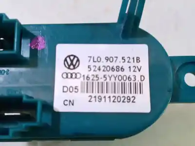Автозапчасти б/у сопротивление нагреву за vw multivan v (7hm, 7hn, 7hf, 7ef, 7em, 7en) 2.0 bitdi 4motion ссылки oem iam  52420686 7l0907521b