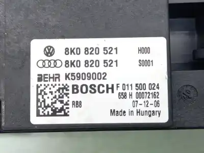 Автозапчастина б/у стійкість на нагревання для audi a4 b8 (8k2) 2.0 tdi quattro посилання на oem iam  k5909002 , 011500024 8k0820521