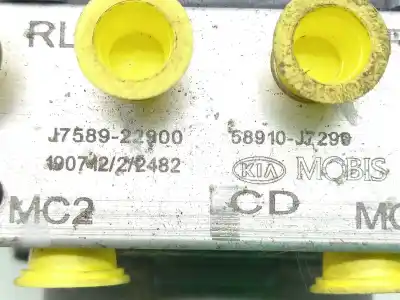 Peça sobressalente para automóvel em segunda mão abs por kia xceed (cd) 1.4 t-gdi referências oem iam  j758922900 , 6158941600 , cl219g114359 , 58900j7290 58910j7290