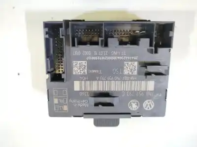 Peça sobressalente para automóvel em segunda mão módulo electrónico do fecho central por volkswagen sharan (7n1) * referências oem iam 7n0959793j