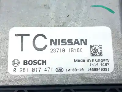 Автозапчастина б/у ебу контролер двигуна для infiniti fx 30d awd посилання на oem iam  0281017471 237101b8c