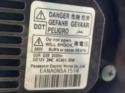 Second-hand car spare part right headlight for infiniti fx 30d awd oem iam references   