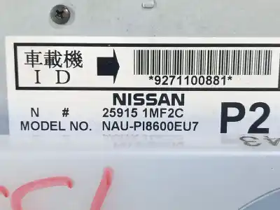 Second-hand car spare part audio system / radio cd for infiniti fx 30d awd oem iam references  277601cy6a 259151mf2c