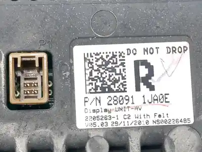 Автозапчастина б/у gps навігаційна система для infiniti fx 30d awd посилання на oem iam   280911ja0e