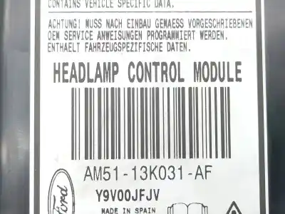 Автозапчасти б/у электронный модуль за ford c-max (dm2) 1.6 tdci ссылки oem iam   am5113k031af