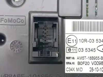 Автозапчасти б/у многофункциональный дисплей за ford c-max (dm2) 1.6 tdci ссылки oem iam  b0f20v009877 am5t18b955bd