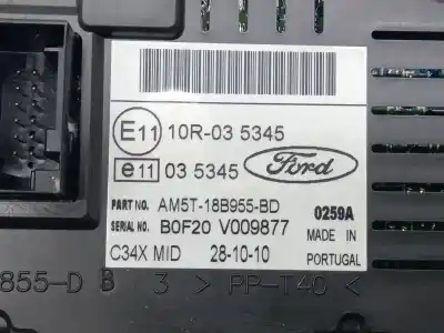 Автозапчасти б/у многофункциональный дисплей за ford c-max (dm2) 1.6 tdci ссылки oem iam  b0f20v009877 am5t18b955bd