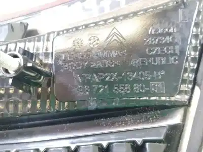 Автозапчасти б/у внутренний левый задний фонарь за citroen c4 lim. collection ссылки oem iam   9672155880