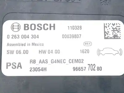 Автозапчасти б/у электронный модуль за citroen c4 lim. collection ссылки oem iam  0263004304 9665770280