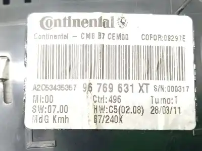 Second-hand car spare part dashboard for citroen c4 lim. collection oem iam references 9812832980 a2c53435357 96769631xt Second-hand car spare part dashboard for citroen c4 lim. collection oem iam references 9812832980 a2c53435357 96769631xt