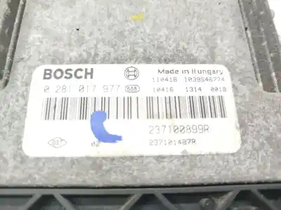 Автозапчасти б/у блок управления двигателем за renault master iii furgón (fv) 2.3 dci 125 fwd (fv0c, fv0d, fv0g, fv0h, fv0j, fv0k) ссылки oem iam  0281017977 237100899r