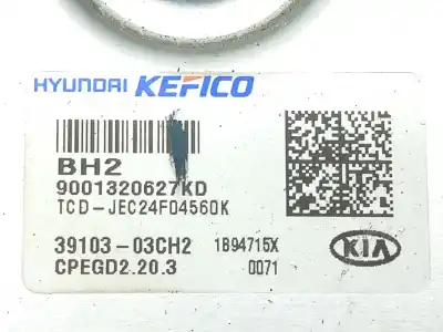 Автозапчасти б/у блок управления двигателем за kia xceed (cd) 1.4 t-gdi ссылки oem iam  9001320627kd , jec24f04560k 3910303ch2