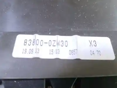 Peça sobressalente para automóvel em segunda mão quadrante por toyota auris (_e18_) 1.8 hybrid (zwe186_) referências oem iam  a2c90237400020475 838000zw30