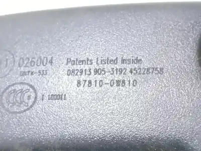 Автозапчасти б/у внутреннее зеркало за toyota auris (_e18_) 1.8 hybrid (zwe186_) ссылки oem iam   878100w810