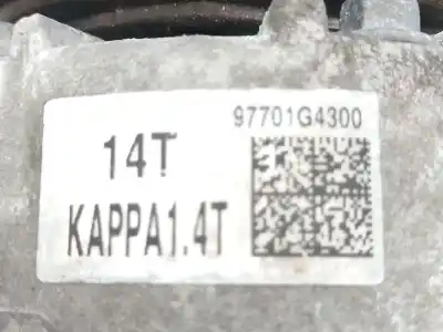 Автозапчасти б/у компрессор кондиционера воздуха за kia xceed (cd) 1.4 t-gdi ссылки oem iam   97701g4300
