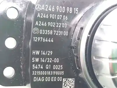 Автозапчасти б/у электронный модуль за mercedes-benz clase a (w176) a 200 cdi / d (176.008) ссылки oem iam  a2469010706 , a2469022203 , 03358723100 , 12976444 a2469009815