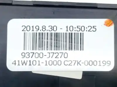 Автозапчастина б/у многофункційне управління для kia xceed (cd) 1.4 t-gdi посилання на oem iam   93700j7270