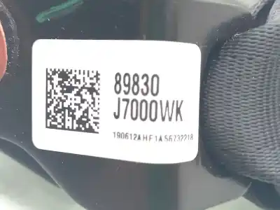 Автозапчасти б/у левый задний крюк ремня за kia xceed (cd) 1.4 t-gdi ссылки oem iam   89830j7000wk
