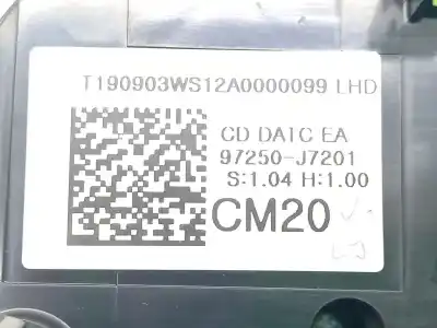 Автозапчасти б/у климат-контроль за kia xceed (cd) 1.4 t-gdi ссылки oem iam   97250j7201