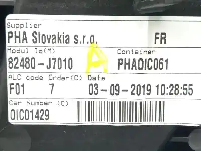 Автозапчасти б/у регулятор стекла переднего правого за kia xceed (cd) 1.4 t-gdi ссылки oem iam  82480j7010 , 82460j7010 9450100100