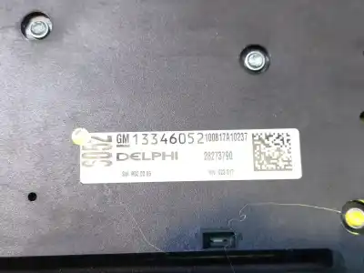 Автозапчасти б/у многофункциональное управление за opel astra j (p10) 2.0 cdti (68) ссылки oem iam 13346052 28273790 