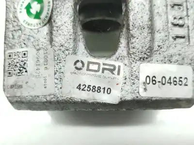 Second-hand car spare part rear right brake caliper for mitsubishi outlander (cw0) 2.0 di-d cat oem iam references  0604652 4258810