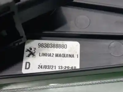 Автозапчастина б/у регулятор скла заднього правого для peugeot 3008 suv (mc_, mr_, mj_, m4_) 1.6 puretech 180 (m45gfr, m45gfu) посилання на oem iam   9830388880