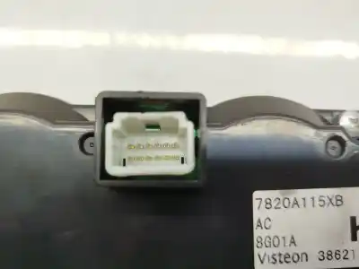 Second-hand car spare part climate control for mitsubishi outlander (cw0) 2.0 di-d cat oem iam references  3862143 7820a115xb