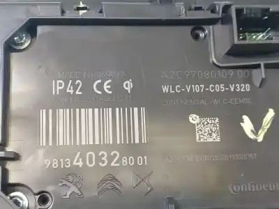 Автозапчасти б/у электронный модуль за peugeot 3008 suv (mc_, mr_, mj_, m4_) 1.6 puretech 180 (m45gfr, m45gfu) ссылки oem iam  a2c9708010900 981340328001