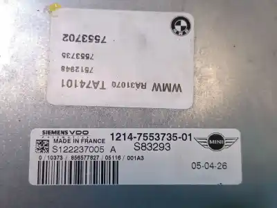 Pezzo di ricambio per auto di seconda mano centralina motore per mini mini (r50, r53) one riferimenti oem iam 12147562616 s122237005a 7553702 7512948 12147553735