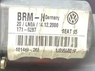 Автозапчасти б/у регулятор стекла переднего левого за seat leon (1m1) 1.9 tdi ссылки oem iam 1m0837461a 1j1959801c 1716287 1j0959801f