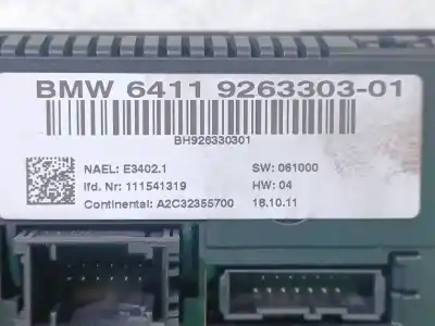 Автозапчасти б/у климат-контроль за bmw x1 (e84) xdrive 18 d ссылки oem iam 64119292263 a2c32355700 6411926330301