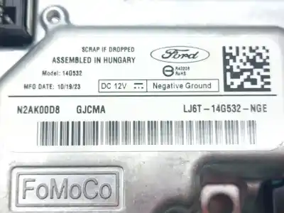 Peça sobressalente para automóvel em segunda mão módulo eletrônico por ford kuga iii (dfk) 2.5 duratec plug-in-hybrid referências oem iam lj6t14g532nge n2ak00d8 