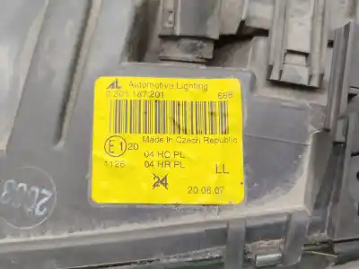 Second-hand car spare part left headlight for bmw 3 (e46) 320 d oem iam references 63126901969  0301187201