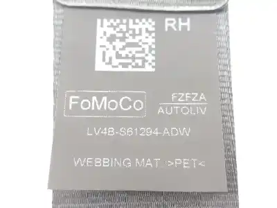 Автозапчасти б/у правый передний ремень безопасности за ford kuga iii (dfk) 2.5 duratec plug-in-hybrid ссылки oem iam 2416797  lv4bs61294ad