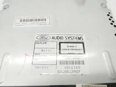 Автозапчастина б/у аудіо система / радіо cd для ford focus ii (da_, hcp, dp) 1.8 tdci посилання на oem iam  gbh034236 vp6m2f18c821ae
