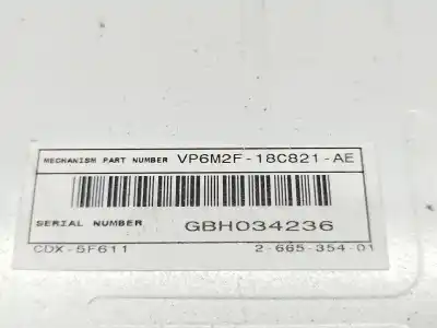 Автозапчастина б/у аудіо система / радіо cd для ford focus ii (da_, hcp, dp) 1.8 tdci посилання на oem iam  gbh034236 vp6m2f18c821ae